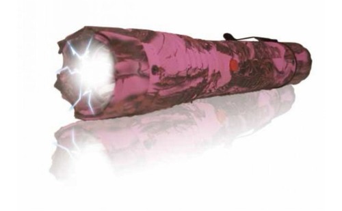 Pink camo flashlight - pink,