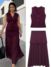 ZARA New Women pleated knit