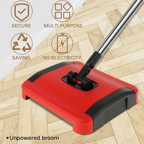 Push along carpet sweeper - push‑along,