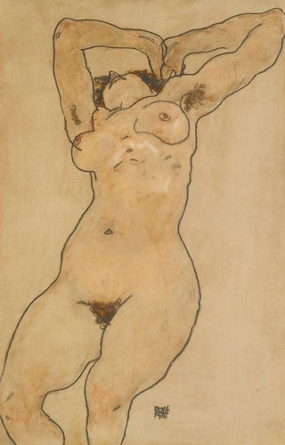 Egon schiele liegende - egon,