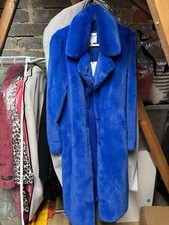 Maison Cinqcent Blue Faux Fur