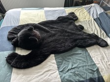 Rare Vintage Chrisha Playful Plush Bear Rug 1999