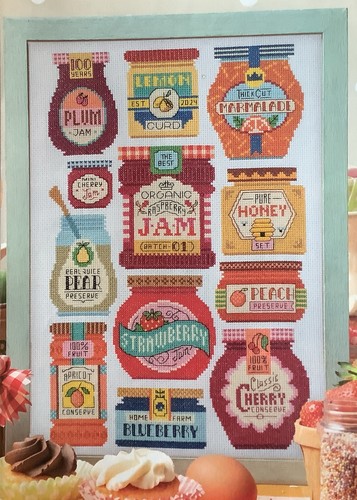 Cross stitch chart jam - stitch,