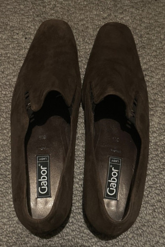 Gabor brown suede comfort - gabor,