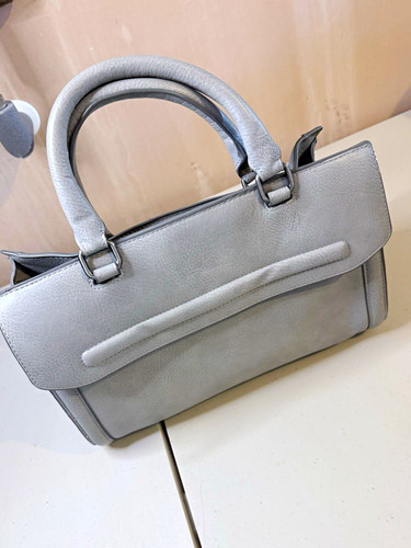 Zara grey pebbled faux leather - faux,