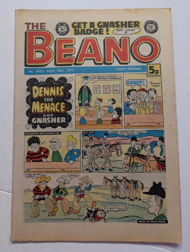 Beano comic 1845 november - comic,