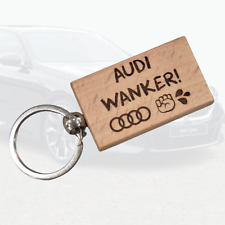 Audi wanker Keyring Audi A4 A5