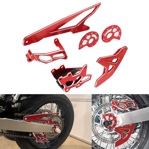 Red rear chain adjuster - 3d,