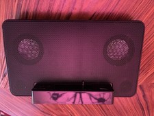 JLon Battery Speaker Dock Retro Old Ipod Docking Station Black VGC