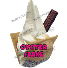 Ice cream van sticker Oyster