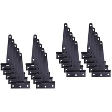 20 pcs Gate Hinge 4 inch Hinge Heavy Duty Gate Latch Hinge for Wooden Fences