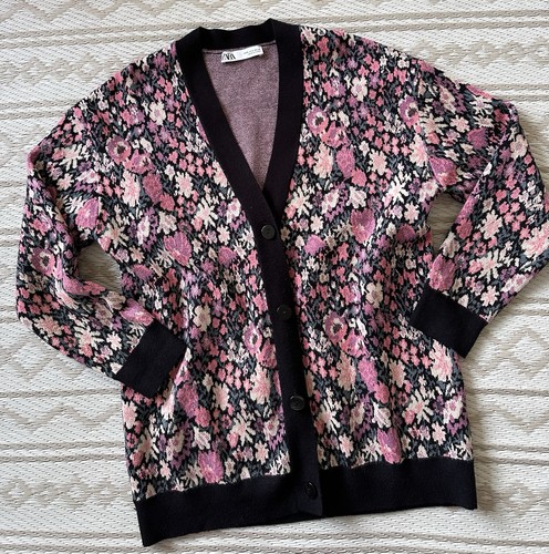 Zara floral jacquard - zara,