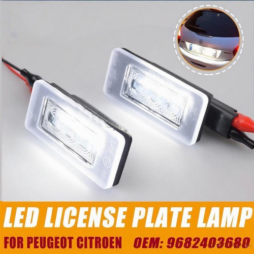 Led license plate light - license,