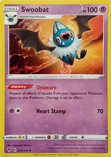 074 185 swoobat - 074/185, |