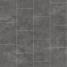 Grey Slate Design Cushioned