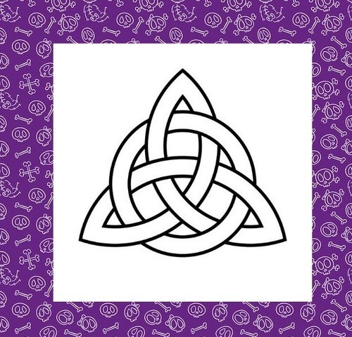 Celtic knot silhouette vinyl - knot,