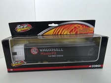 Corgi Wheelz diecast model DAF 95 truck Vauxhall MasterFit curtainside 1:64 Toy