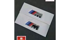 2 x New B M W M WING BADGE Fender Emblem For Z4 X1 X2 X3 X4 X5 M Sport