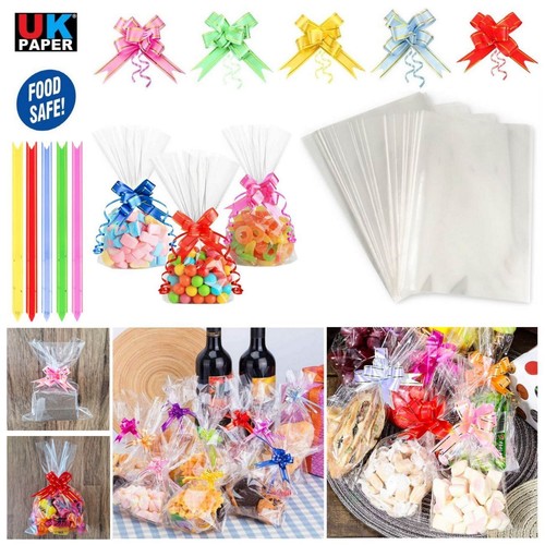Cellophane sweet bags clear - cellophane,