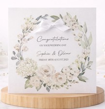 Personalised Wedding Day Card