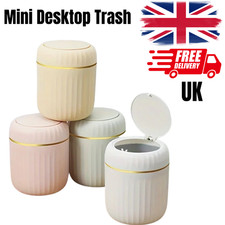 Mini Desktop Trash Can Plastic