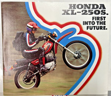 1978 Honda XL-250S  Motorcycle Dealer Brochure
