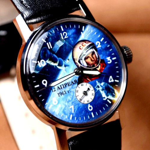 Soviet wristwatch pobeda - wristwatch,