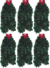 6 X 2M Chunky Tinsel Christmas