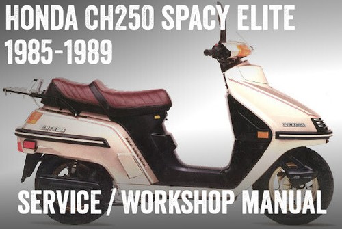 1985 1989 honda ch250 spacy - 1985-1989,