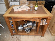 kitchen island/breakfast bar/ work unit, mobile - multi function - enjoy