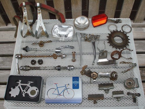 Vintage bike parts - bike,