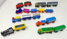 Wooden Trains and Carriages