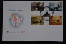 2001 Submarines Stuart FDC Dive! Dive! Dive Devonport SHS Unsealed + Insert Card