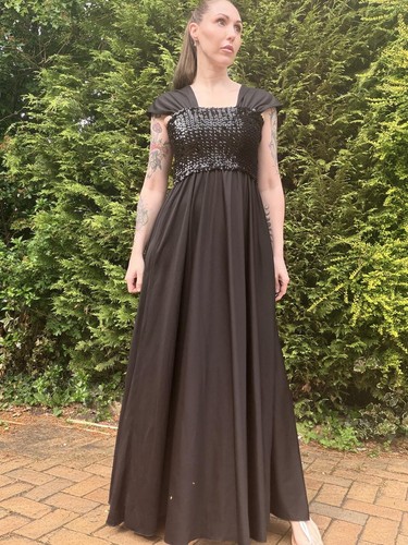Vintage 1980s maxi dress - maxi,