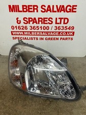 TOYOTA YARIS DRIVERS O/S HEAD LIGHT HEADLAMP 52 PLATE