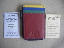 Golunski Graffiti Leather Card