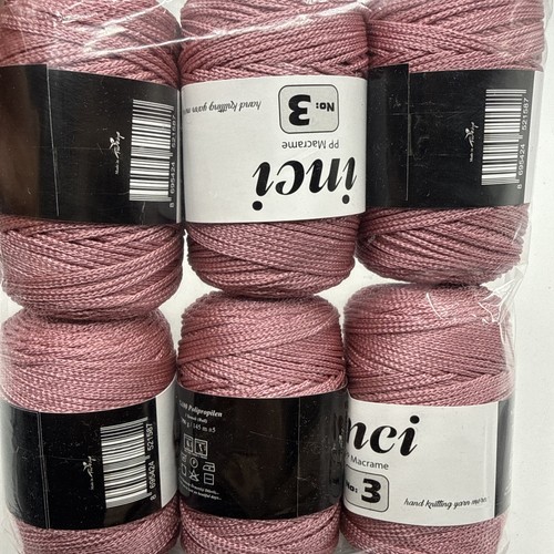 Anatolya 2mm polyester - polyester, crochet