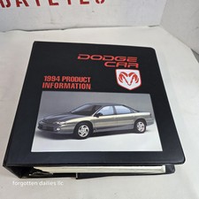 1995 Dodge Data Book Dealer