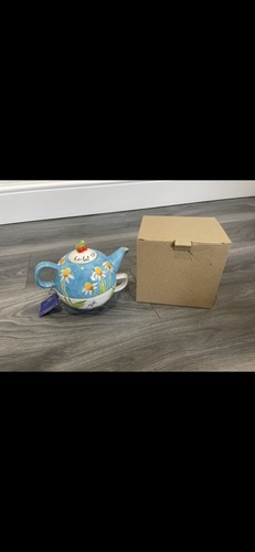 Teapot round ceramic - co,