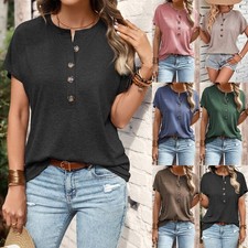 Ladies Summer Crew Neck Casual