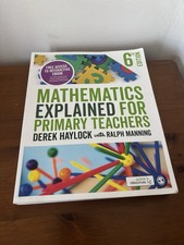 Mathematics Explained for Primary Teachers by Derek Haylock