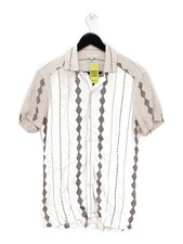 Reiss Men's Shirt S Cream