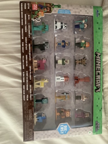 Minecraft nano metal figures - minecraft,