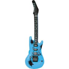 Blue Inflatable Guitar Music