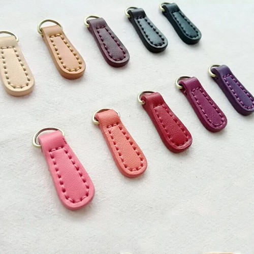 2pcs leather zip - 2pcs,