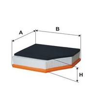 Air filter WIX 30745344|