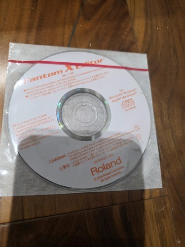 Roland fantom x8 cd - roland,