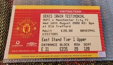 Manchester United Match Ticket