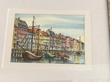 Watercolor Painting Nyhavn