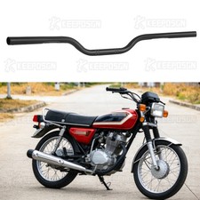 Black Motorcycle 7/8" Drag Bar